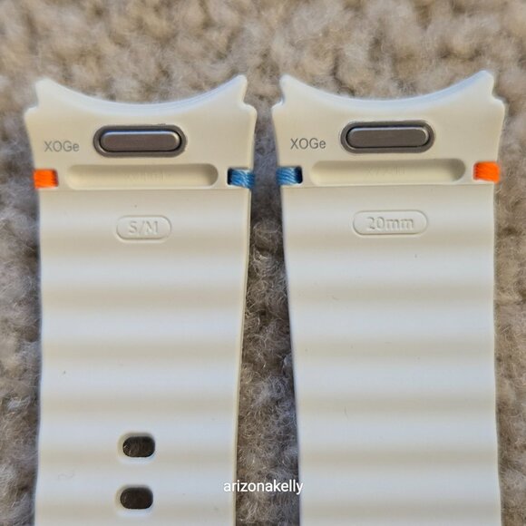 NEW Samsung Galaxy Watch 7 Original Band White 20mm - Picture 3 of 4